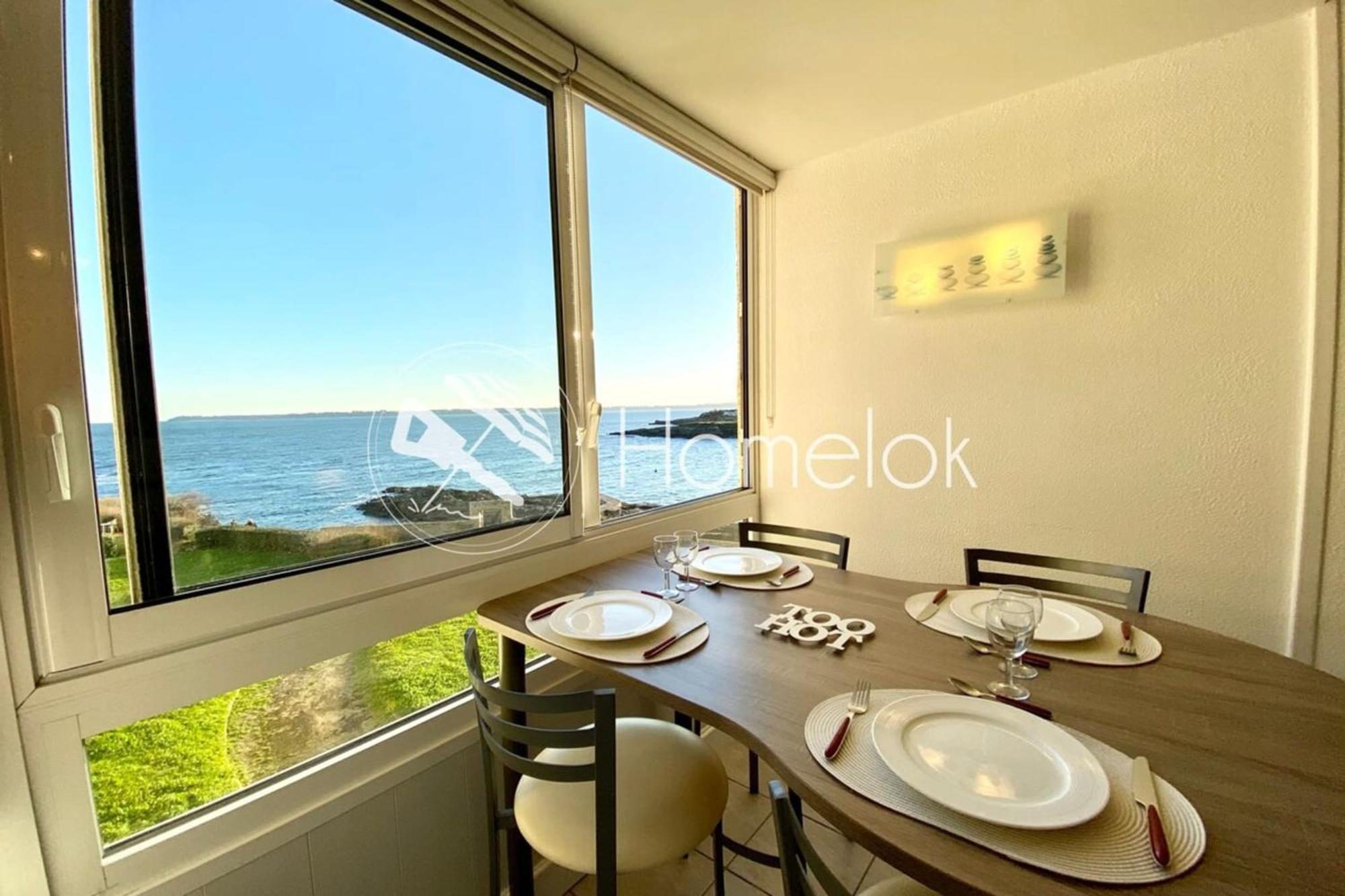 Superbe T3 Cosy Vue Mer 180 Ploemeur Exteriér fotografie