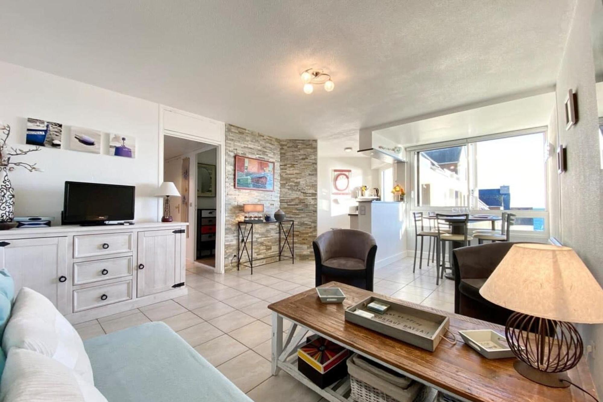 Superbe T3 Cosy Vue Mer 180 Ploemeur Exteriér fotografie